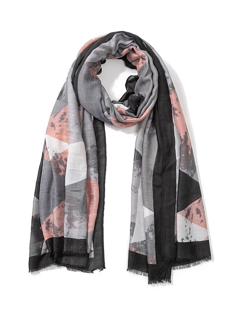 TRIANGLE PRINT SCARF Gregory Ladner Limited Edition sales hot | new ...